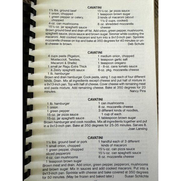 St. Joseph's Parish Cookbook Farley IA Midwest Recipes Community - Picture 6 of 9